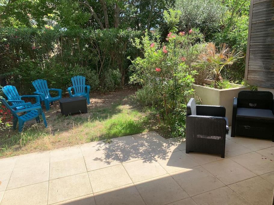 Appart T3 Jardin 1 Km La Plage ! Marsella Exterior foto